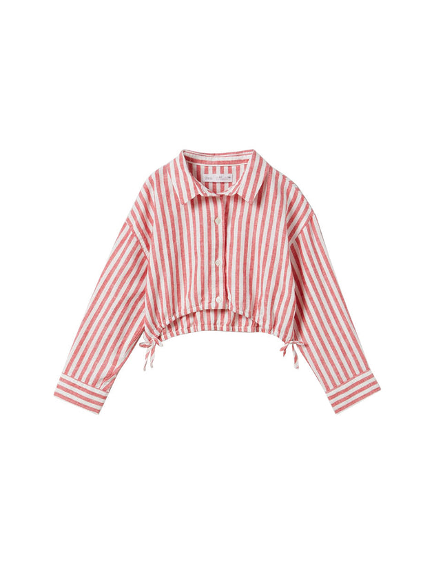 Blend cropped shirt