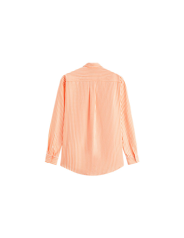 Cropped linen shirt