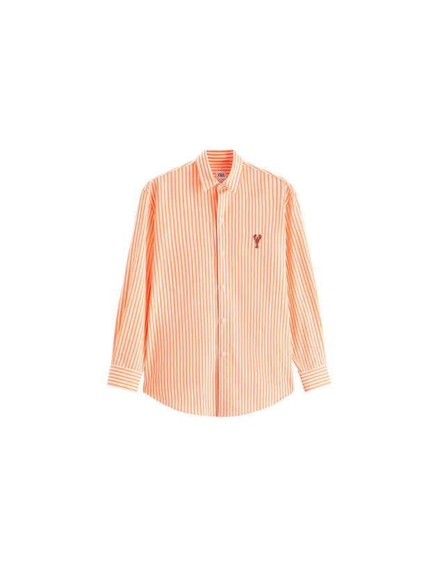 Striped linen shirt